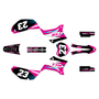 yamaha ttr125 graphics kit 2008-2026 viper series magenta