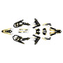 yamaha wr250f graphics kit 2020-2024 evader series gold