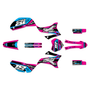 yamaha ttr125 graphics kit 2008-2026 warrior series magenta