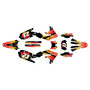 yamaha wr450f graphics kit 2019-2023 splash series sunrise