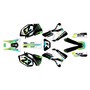 yamaha wr450f graphics kit 2003-2004 evader series lime