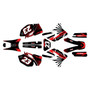 yamaha wr450f graphics kit 2003-2004 fh series red