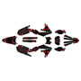 yamaha wr250f graphics kit 2020-2024 twitch series red