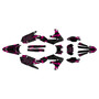yamaha wr450f graphics kit 2019-2023 twitch series magenta