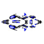 yamaha wr250f graphics kit 2020-2024 vintage series blue-shift