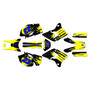 yamaha wr450f graphics kit 2003-2004 splash series yellow