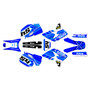 yamaha wr250f graphics kit 2003-2004 split series blue