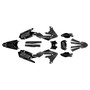 yamaha wr450f graphics kit 2019-2023 viper series gray
