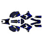 yamaha wr450f graphics kit 2003-2004 twitch series blue