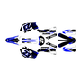 yamaha wr450f graphics kit 2007-2011 evader series blue
