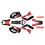 yamaha wr250f graphics kit 2003-2004 vendetta series red