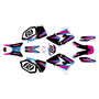 yamaha wr450f graphics kit 2003-2004 vintage series magenta-shift