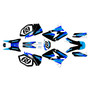 yamaha wr450f graphics kit 2003-2004 vintage series blue-shift