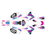 yamaha wr250f graphics kit 2003-2004 vintage series magenta