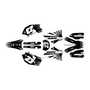 yamaha wr450f graphics kit 2007-2011 fh series white