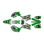 yamaha wr250f graphics kit 2007-2013 predator series green