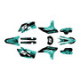 yamaha wr450f graphics kit 2012-2015 night-city series teal