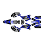 yamaha wr250f graphics kit 2007-2013 semperfi series blue