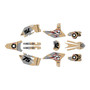 yamaha wr450f graphics kit 2012-2015 predator series tan