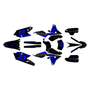 yamaha wr450f graphics kit 2016-2018 fh series blue-shift