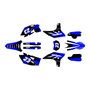 yamaha wr450f graphics kit 2012-2015 splash series blue