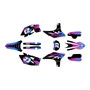 yamaha wr450f graphics kit 2012-2015 splash series magenta
