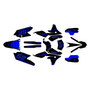 yamaha wr450f graphics kit 2016-2018 ominous series blue-shift