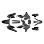 yamaha wr450f graphics kit 2016-2018 ominous series smoke