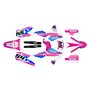yamaha wr450f graphics kit 2016-2018 split series pink