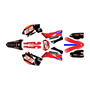yamaha wr250f graphics kit 2007-2013 viper series red