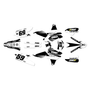 yamaha wr450f graphics kit 2016-2018 swift series white