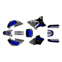 yamaha yz85 graphics kit 2002-2014 cyberware series blue-shift