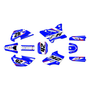 yamaha yz85 graphics kit 2002-2014 lethal series blue