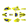 yamaha yz85 graphics kit 2019-2021 rebel series yellow
