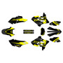 suzuki drz400p graphics kit 2000-2024 razor series yellow-shift