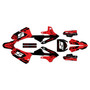 yamaha yz85 graphics kit 2022-2026 night-city series red