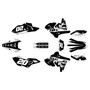 suzuki drz400p graphics kit 2000-2024 spear series white