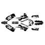 yamaha yz85 graphics kit 2022-2026 spear series white