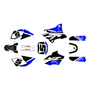 yamaha yz85 graphics kit 2002-2014 venom series white