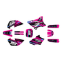yamaha yz85 graphics kit 2002-2014 warrior series magenta