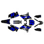 yamaha yz125u graphics kit 2002-2014 viper series blue-shift