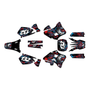yamaha yz250 graphics kit 1996-2001 core series red