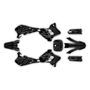 yamaha yz250 graphics kit 1993-1995 prime series smoke