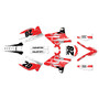 yamaha yz250u graphics kit 2002-2014 factory series red