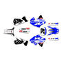 yamaha yz250 graphics kit 1996-2001 factory series blue