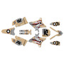 yamaha yz250u graphics kit 2002-2014 predator series tan