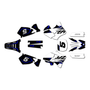 yamaha yz125 graphics kit 1996-2001 future series blue