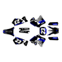yamaha yz250 graphics kit 1996-2001 fh series blue