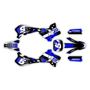 yamaha yz125 graphics kit 1993-1995 turbo series blue