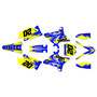 yamaha yz250u graphics kit 2002-2014 spear series yellow-shift